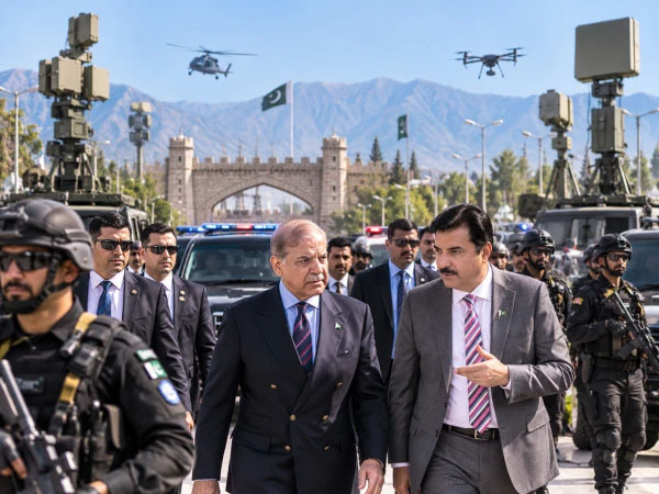 وزیراعظم کی پشاورآمد، اینٹی ڈرون ٹیکنالوجی سمیت سیکیورٹی کے غیر معمولی انتظامات